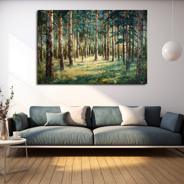 Painting of Fir Trees